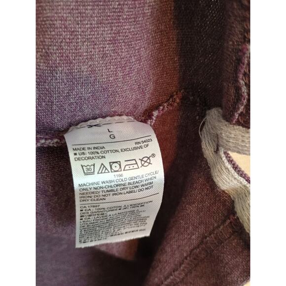 Banana Republic Shirt Men's Large Purple Elephant Logo Casual Preppy Office Polo - Picture 4 of 5